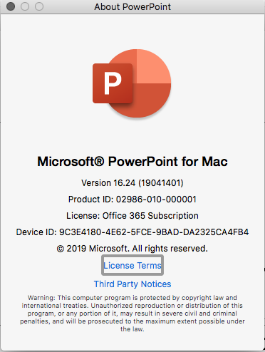 powerpoint for mac master slide